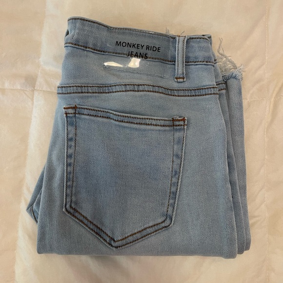 MONKEY RIDE JEANS - ORIGINAL VINTAGE - SIZE 15 / 32 - Picture 1 of 8